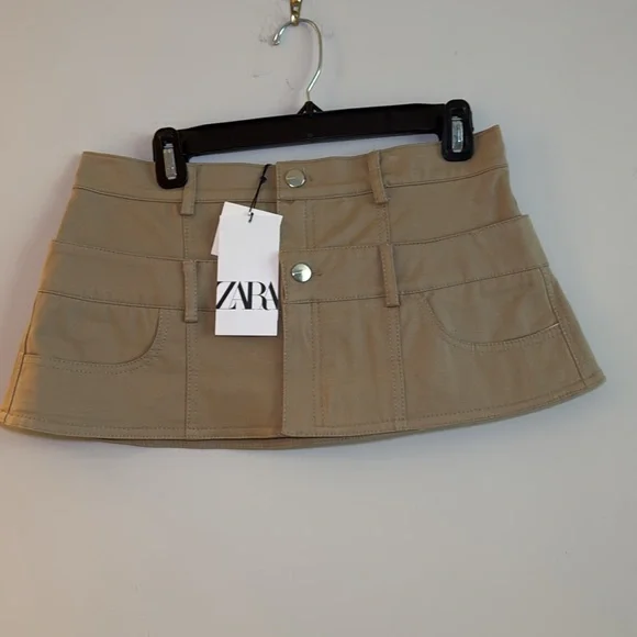 BRAND NEW - ZARA - Limited Edition Double Waisted Skirt - Large - Picture 4 of 6